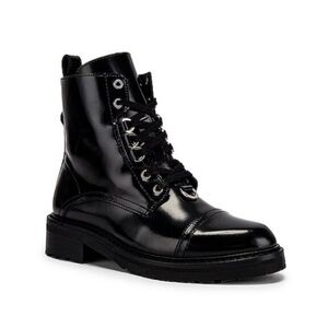 All Saints Lira Patient Leather Hiker Combat Boots - like new!